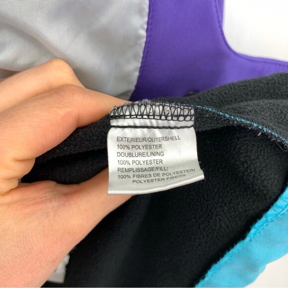 NEFF Daily Softshell Jacket Teal Blue Purple M - Picture 10 of 15